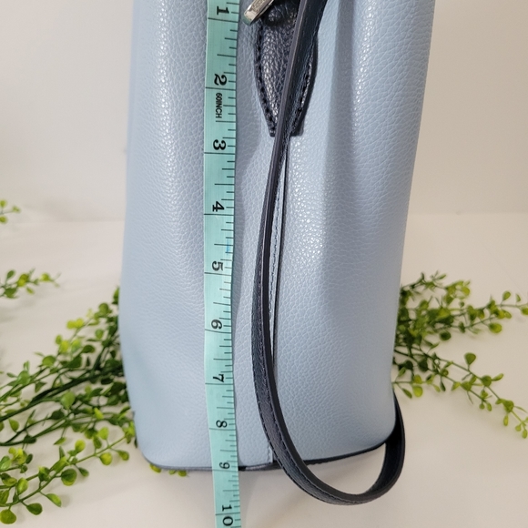 Kate Spade Eva bucket drawstrings crossbody blue tote bag New - Picture 10 of 12